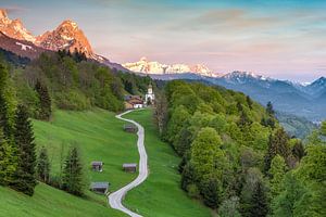 Spring morning in Wamberg van Michael Valjak