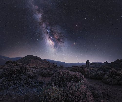 La Voie lactée, merveille étoilée au-dessus du parc national des Cañadas del Teide