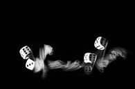 Lucky numbers - falling dices by pixxelmixx thumbnail