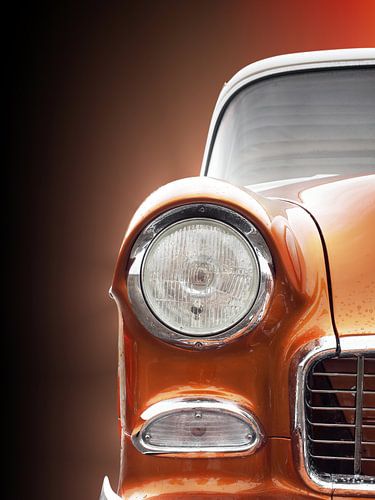 Amerikaanse klassieke auto 1955 Bel Air