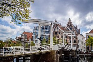 Gravensteen bridge Haarlem by Yvon van der Wijk