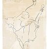 The dance | Minimalist line drawing of a ballet dancer by MadameRuiz