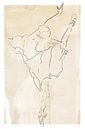 The dance | Minimalist line drawing of a ballet dancer by MadameRuiz thumbnail