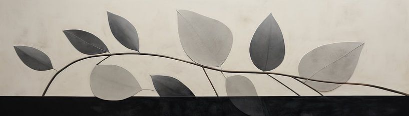 Silent Elegance by Abstract Painting