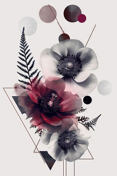 Kronen-Anemone von Poster Art Shop
