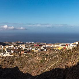 View towards Adeje from the Barranco del Infierno by Alexander Wolff