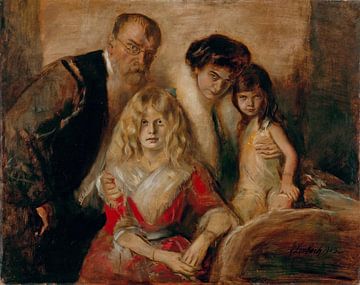 Franz von Lenbach, Die Familie des Malers, 1903