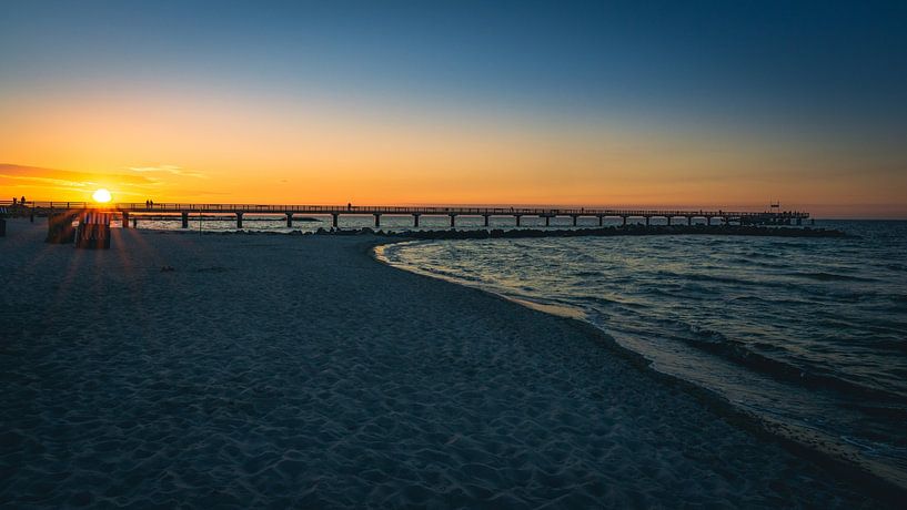 Seebrücke Schönberger Strand von Andre Michaelis