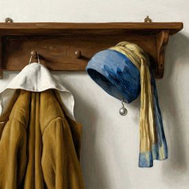 Meisje met de Parel - at the End of the Day Edition by Marja van den Hurk