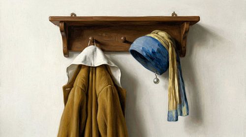 Meisje met de Parel - at the End of the Day Edition by Marja van den Hurk