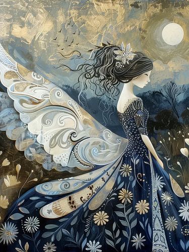 Angel Of The Night Style Abstract