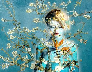 Vincent's Muse - Mandelblüte von FRESH Fine Art
