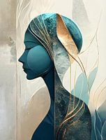 Portrait 08 Modern Abstract Scandinavian