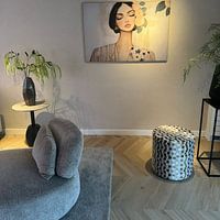 Photo de nos clients: Portrait au look doux, couleurs pastel par Carla Van Iersel, sur ArtFrame