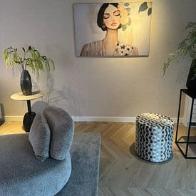 Photo de nos clients: Portrait au look doux, couleurs pastel par Carla Van Iersel, sur ArtFrame