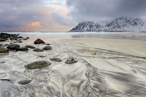 Strand op de Lofoten