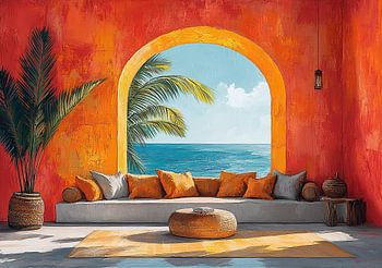 Matisse inspiré Mer Vue sur la mer Fauvisme Méditerranée