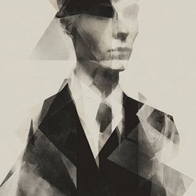 male portrait by Franka Poulain