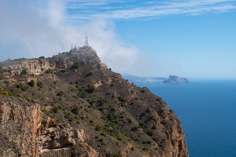 Le sommet de la Sierra Helada enveloppé de brouillard par Adriana Mueller
