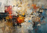Lively Ruins | Abstract Colourful