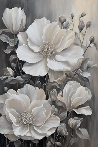 Wedding Floral Bloesem 1.1 Schilderij