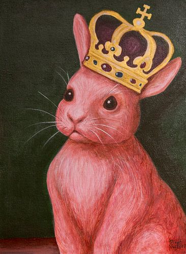 Der gekrönte Hase von Piret Victoria Ribas Art & Photography