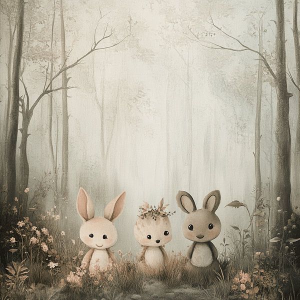 Merry Adventures in the Forest by Karina Brouwer
