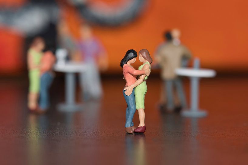 Des miniatures sur la piste de danse par Jolanda de Jong-Jansen