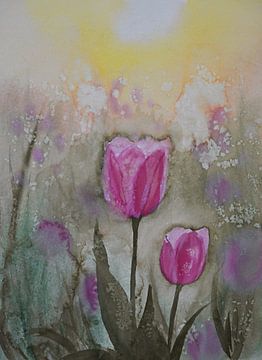 Aquarell Nr. 287 von Tania Perneel