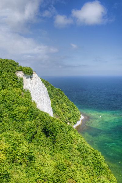 Falaise de craie sur Rügen par Michael Valjak