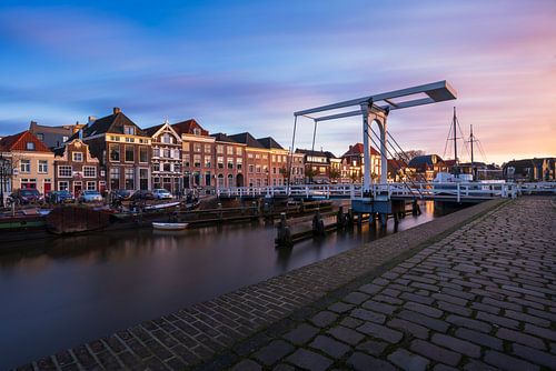 Zonsopkomst Pelsbrugje in Zwolle