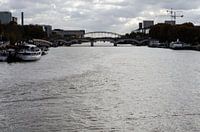 Parijs - De Seine bij zonsondergang