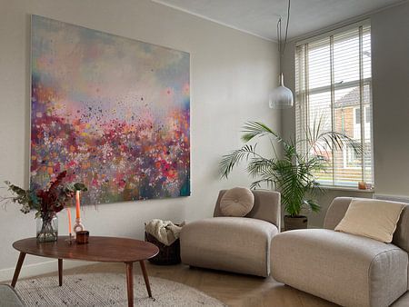 Flower field petites fleurs colourful