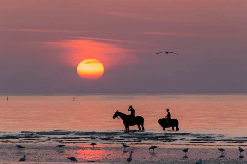 Au coucher du soleil par Greet Thijs
