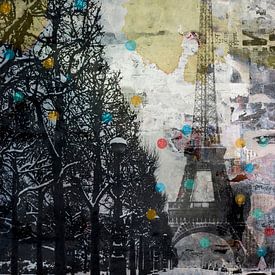 SNOW  IN PARIS van db Waterman