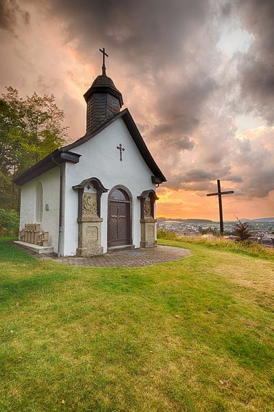 Kreuzberger Kapelle, Winterberg von Max ter Burg Fotografie