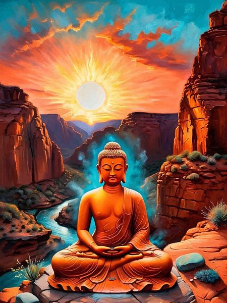 Bouddha / Boeddha par MIROKKU