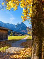 Herfstwandeling in Garmisch-Partenkirchen