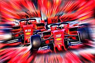 Italian Power 2019 - Vettel versus Leclerc von DeVerviers Miniaturansicht