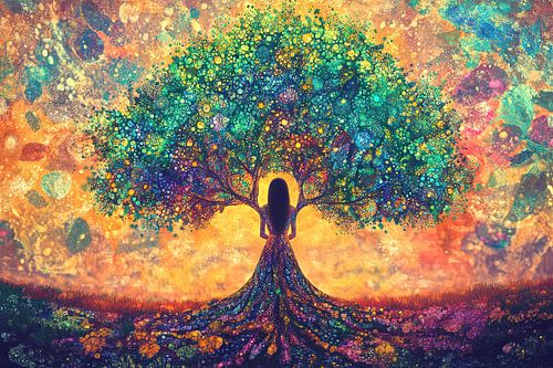 levensboom tree of life spiritueel