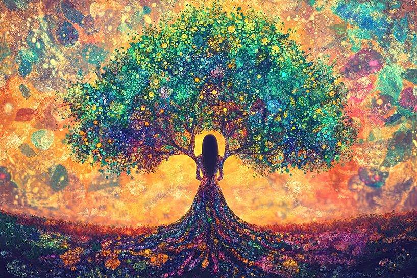 tree of life spiritual by Egon Zitter