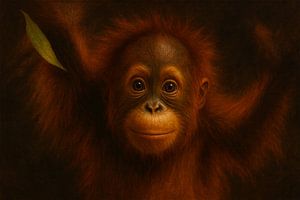 Orang-oetan. De glimlach van het woudkind