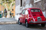 Petite voiture rouge par E Jansen Aperçu