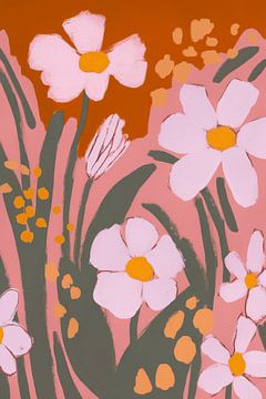 Cute Pastel Flowers von Treechild