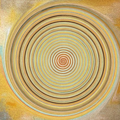 Oneindigheid 21 / Spiraal / Kleurwerveling