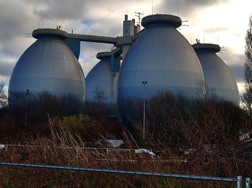 Emscher afvalwaterzuiveringsinstallatie van Edgar Schermaul