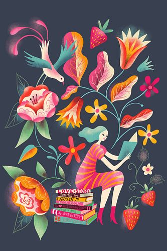 Volkskunst Tuin Lezen