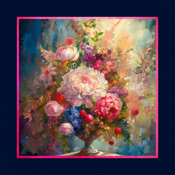 Romantischer viktorianischer Blumenstrauß von Studio Pieternel