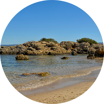 Kleine baai op Sardinië van Claudia Moeckel