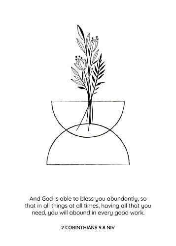 Gott segnet den Überfluss - 2. Korinther 9:8